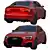 Game-Ready 2017 Audi RS3: Realistic Low-Poly Sedan 3D model small image 7