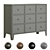 IKEA BRYGGJA: Stylish 9-Drawer Cupboard 3D model small image 1