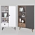 Lazurit RY Wardrobe: Sleek Danish Design 3D model small image 1