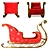 Title: Festive Santa Sleigh Display 3D model small image 2