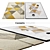 Stylish Interior Carpets 3D model small image 1