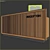 Premium Reception Desk - Elegant Design & Functionality 3D model small image 2