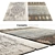 Stylish Interior Carpets 3D model small image 1