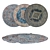 Round Rugs Set 66: Versatile Carpets for Close-Ups & Wide Shots 3D model small image 1