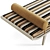 Cleopatra Daybed: Elegant and Versatile Seating 3D model small image 8