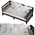 Regeant Daybed: Stylish Rattan Lounger 3D model small image 4