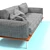 High-Quality 3D Sofa Model 3D model small image 2