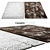 Stylish Interior Rugs 3D model small image 1