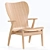 Artek Domus Lounge Armchair: Timeless Scandinavian Design 3D model small image 2