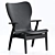 Artek Domus Lounge Armchair: Timeless Scandinavian Design 3D model small image 4