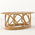 Elegant Rattan Coffee Table 3D model small image 2