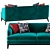 Sophisticated Eichholtz MONTEREY Sofa 3D model small image 4