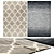 Stylish Interior Carpets 3D model small image 2