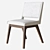 Sleek Alma Side Chair: Modern Elegance 3D model small image 1