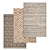 Luxury Set of Carpets - High Quality Textures 3D model small image 1