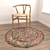 Round Carpet Set 68 - Variety for Every Angle 3D model small image 4