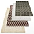 Modern Style Rug Collection 3D model small image 1