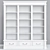 Antique French Liberty Bookcase: Elegant, Spacious, and Timeless 3D model small image 1