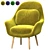 Modern Tomorrov Armchair 3D model small image 1