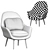 Modern Tomorrov Armchair 3D model small image 4