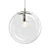 Tinted Glass Pendant Light Collection 3D model small image 3