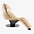 Whale Lounge: Stylish Comfort for Home & Office 3D model small image 1