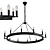 Regal Castle Chandelier 3D model small image 3