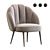 Comfortable Daisy Armchair: Stylish, Compact Design 3D model small image 1