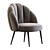 Comfortable Daisy Armchair: Stylish, Compact Design 3D model small image 2