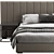 Modern Modena Bed: Sleek Design and Superior Comfort 3D model small image 2