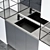 Gessi Fascino Bathroom Furniture 3D model small image 3