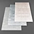 Title: 5-Piece Rug Set with Textures | Random Selection 3D model small image 1