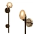 Elegant VB Sconce Set 3 3D model small image 1