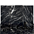 Glossy Deep Black Marble Tiles 3D model small image 1