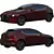 Sleek and Powerful: Mazda 3 2019 (Low Poly & Game Ready) 3D model small image 7