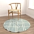 Round Carpets Set - 6pcs 3D model small image 4