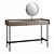 Minimalistic Scandinavian Writing Desk 3D model small image 1