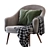 Comfort Meets Style: Deephouse Magrib Armchair 3D model small image 2