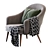 Comfort Meets Style: Deephouse Magrib Armchair 3D model small image 4