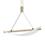 Elegant Rosenthal Pendant Light 3D model small image 1