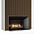 Modern 58" Fireplace 3D model small image 2