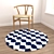 Round Carpets Set - Enhance Your Space 3D model small image 4