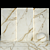 Luxury Gold Calacatta Tile: Texture Bundle 3D model small image 2