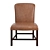 Elegant Rose Tarlow Chippendale Chair 3D model small image 3