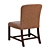 Elegant Rose Tarlow Chippendale Chair 3D model small image 4