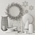 Versatile Decor 11: Family Album, Candle Holder, Reindeer, Lamp, and more 3D model small image 3