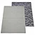 Outdoor Chess 42104 - Rectangular Polyester Rug 3D model small image 1