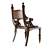 Royal Danish Mahogany Armchair 3D model small image 2