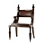 Royal Danish Mahogany Armchair 3D model small image 4