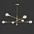 Elegant Mobile Chandelier - 76cm 3D model small image 3